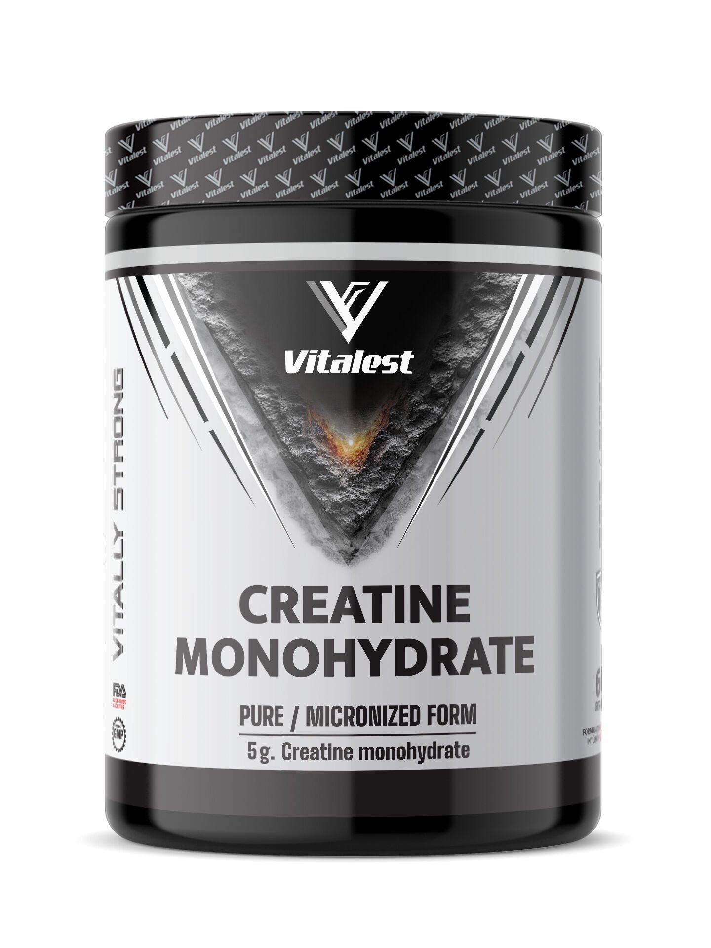 VİTALEST CREATINE MONOHYDRATE 300GR. AROMASIZ