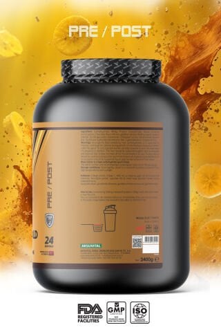 Mass Gainer 2400G. Karbonhidrat Tozu 24 Servis MUZ