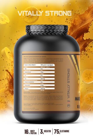 Mass Gainer 2400G. Karbonhidrat Tozu 24 Servis MUZ