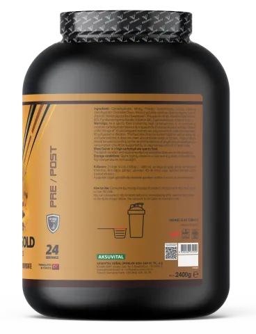 Mass Gainer 2400G. Karbonhidrat Tozu 24 Servis ÇİKOLATA