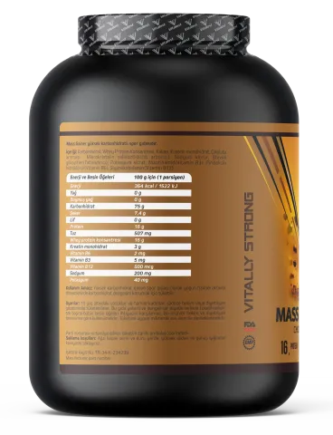 Mass Gainer 2400G. Karbonhidrat Tozu 24 Servis ÇİKOLATA