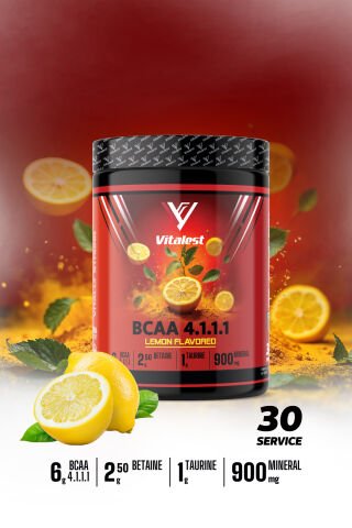 VİTALEST BCAA 4.1.1.1  444GR. LİMON