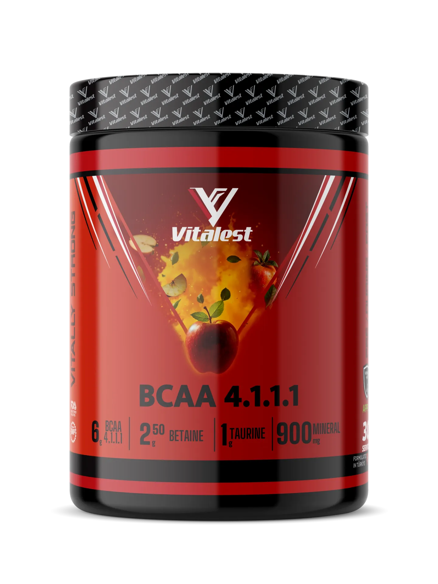VİTALEST BCAA 4.1.1.1 444GR. ELMA