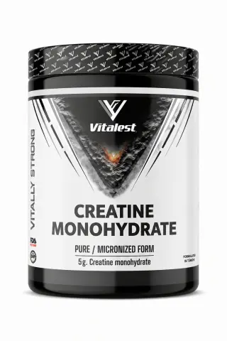 Vitalest Kreatin Monohidrat 300g 60 Servis AROMASIZ