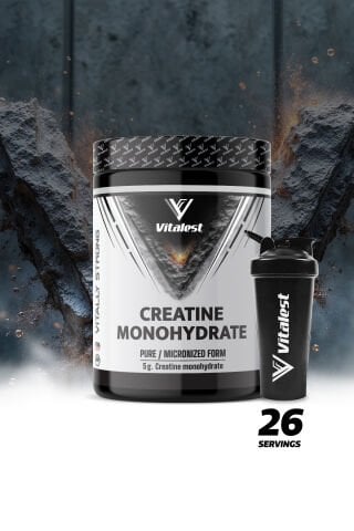 VİTALEST CREATINE MONOHYDRATE 300GR. AROMASIZ