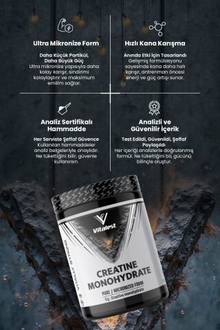 Kreatin 300G. 60 Servis AROMASIZ