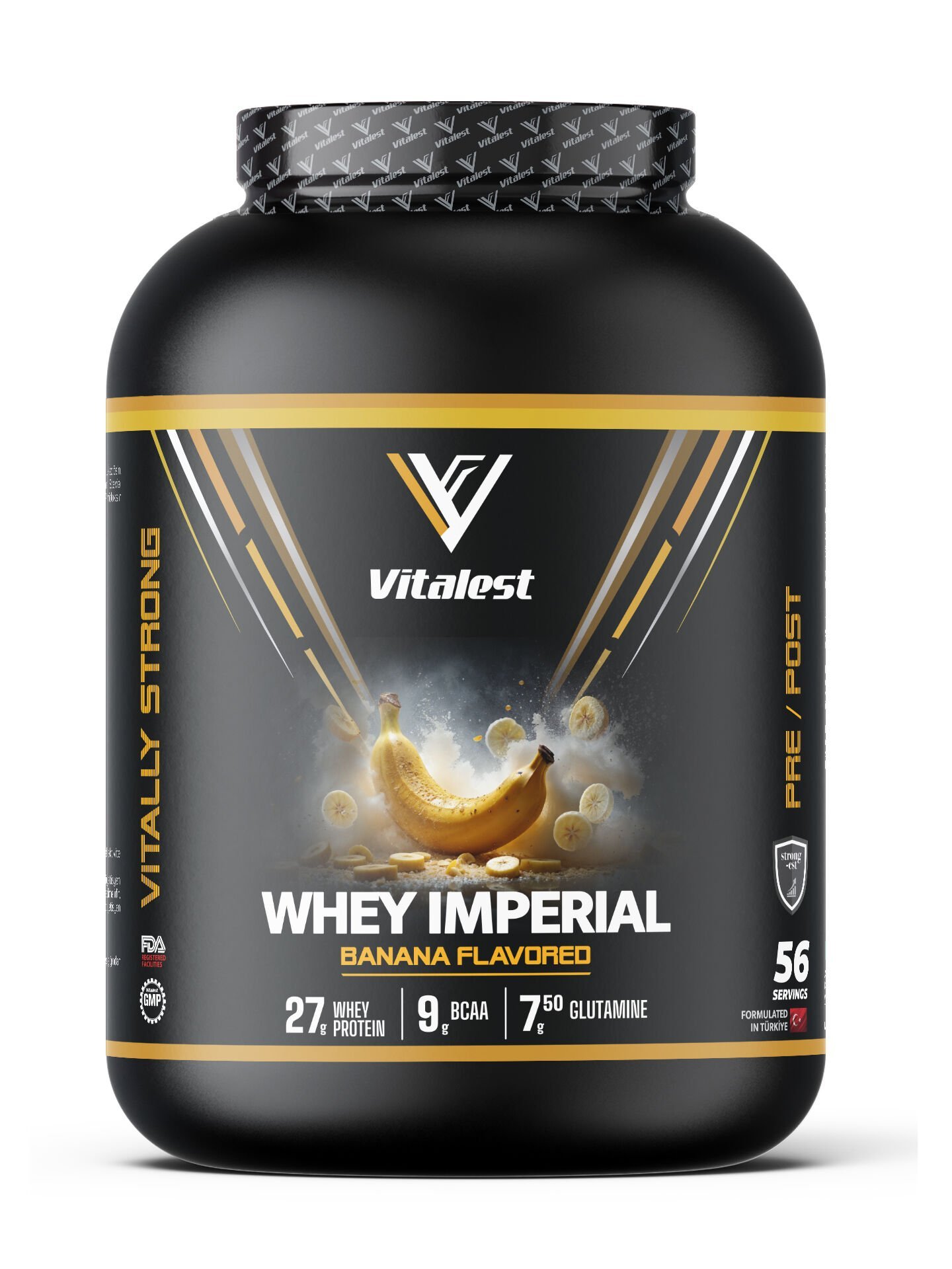 Whey Imperial  2128G. Protein Tozu 56 Servis MUZ