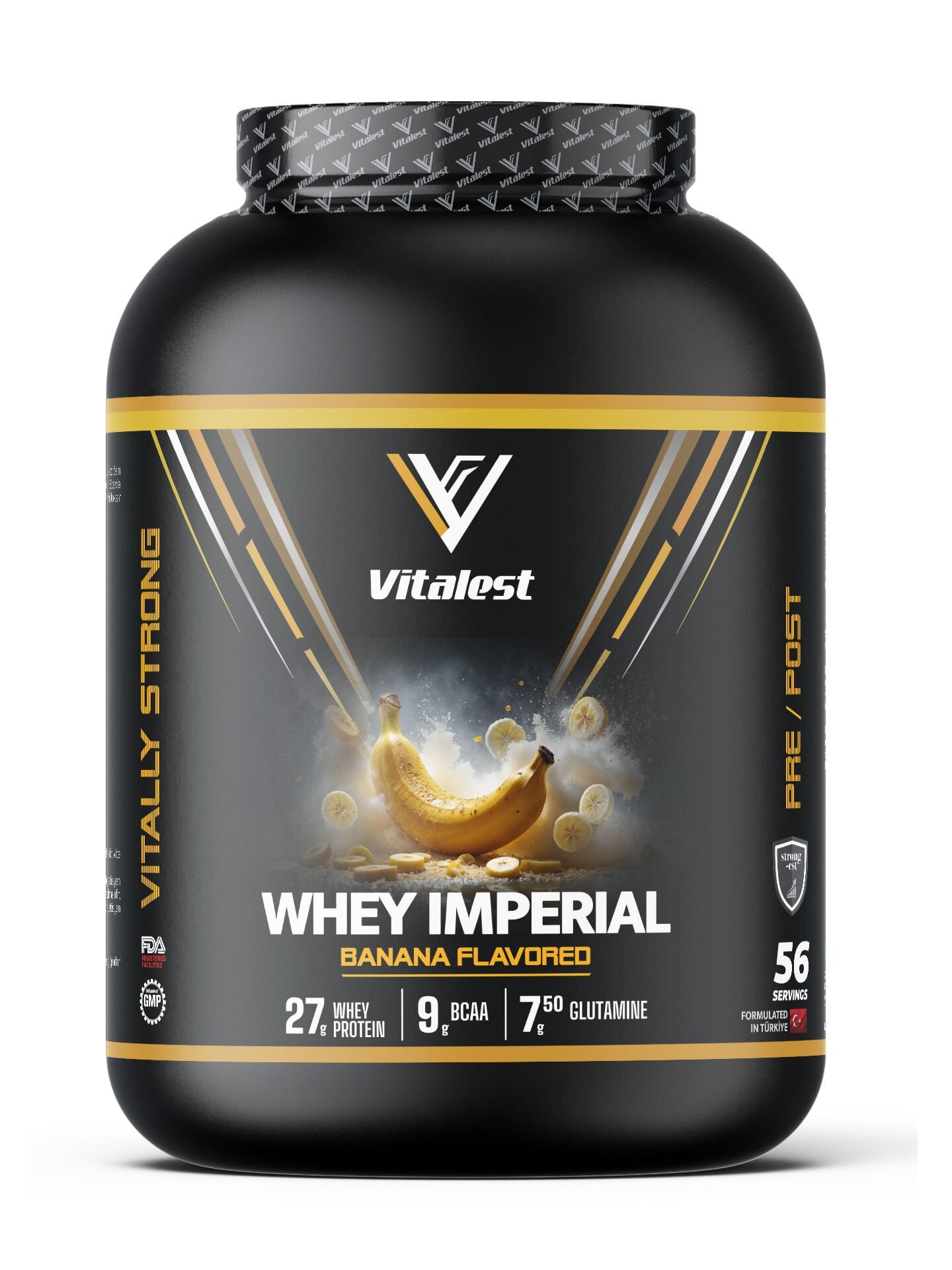 Vitalest Whey Imperial Protein Tozu 2128g 56 Servis MUZ