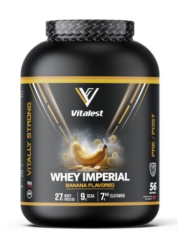 Vitalest Whey Imperial Protein Tozu 2128g 56 Servis MUZ