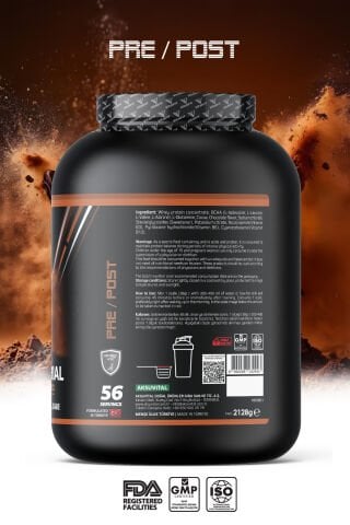 Whey Imperial  2128G. Protein Tozu 56 Servis ÇİKOLATA