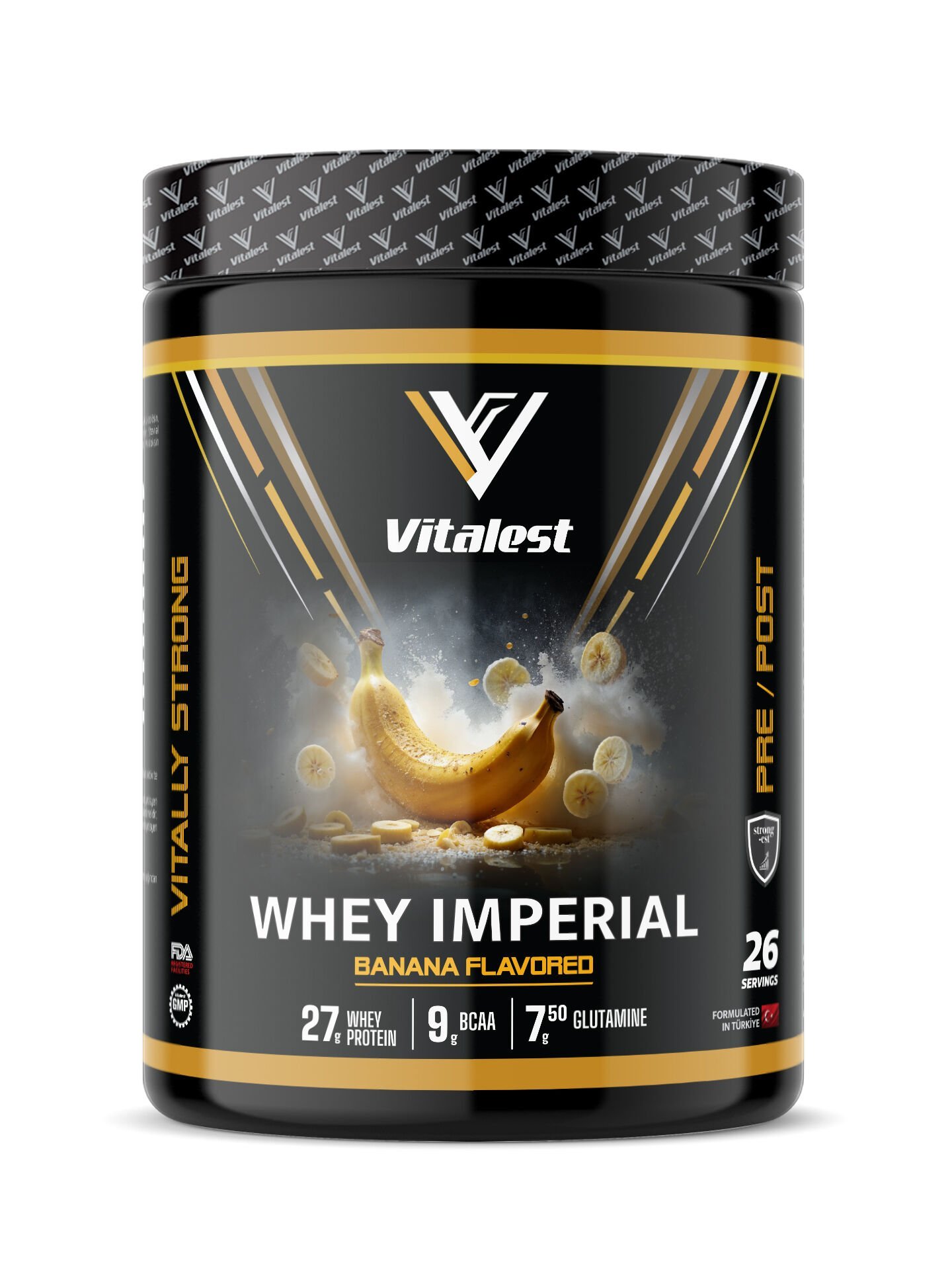 Whey Imperial  988G. Protein Tozu 26 Servis MUZ