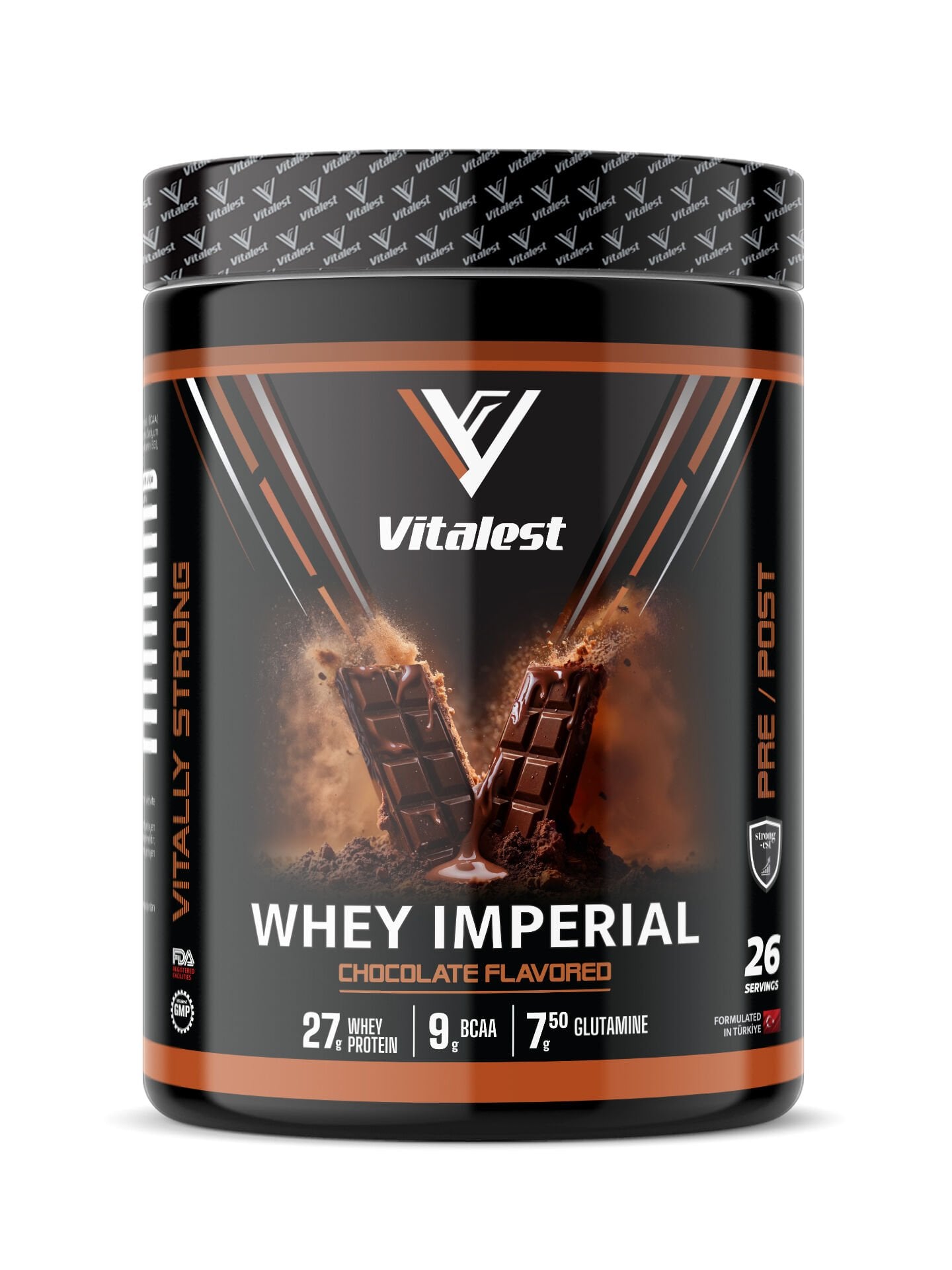 Whey Imperial  988G. Protein Tozu 26 Servis ÇİKOLATA
