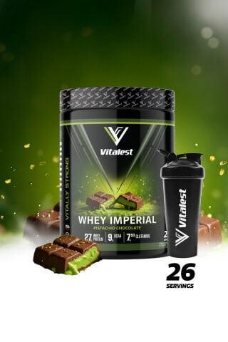 Whey Imperial  988G. Protein Tozu 26 Servis FISTIKLI ÇİKOLATA
