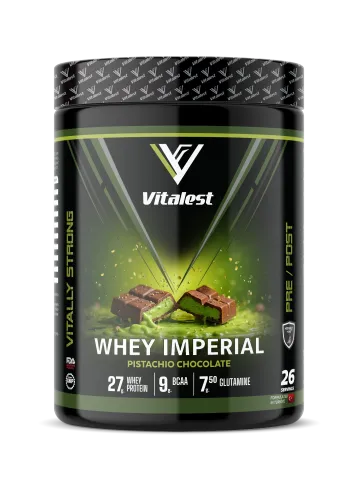Whey Imperial  988G. Protein Tozu 26 Servis FISTIKLI ÇİKOLATA
