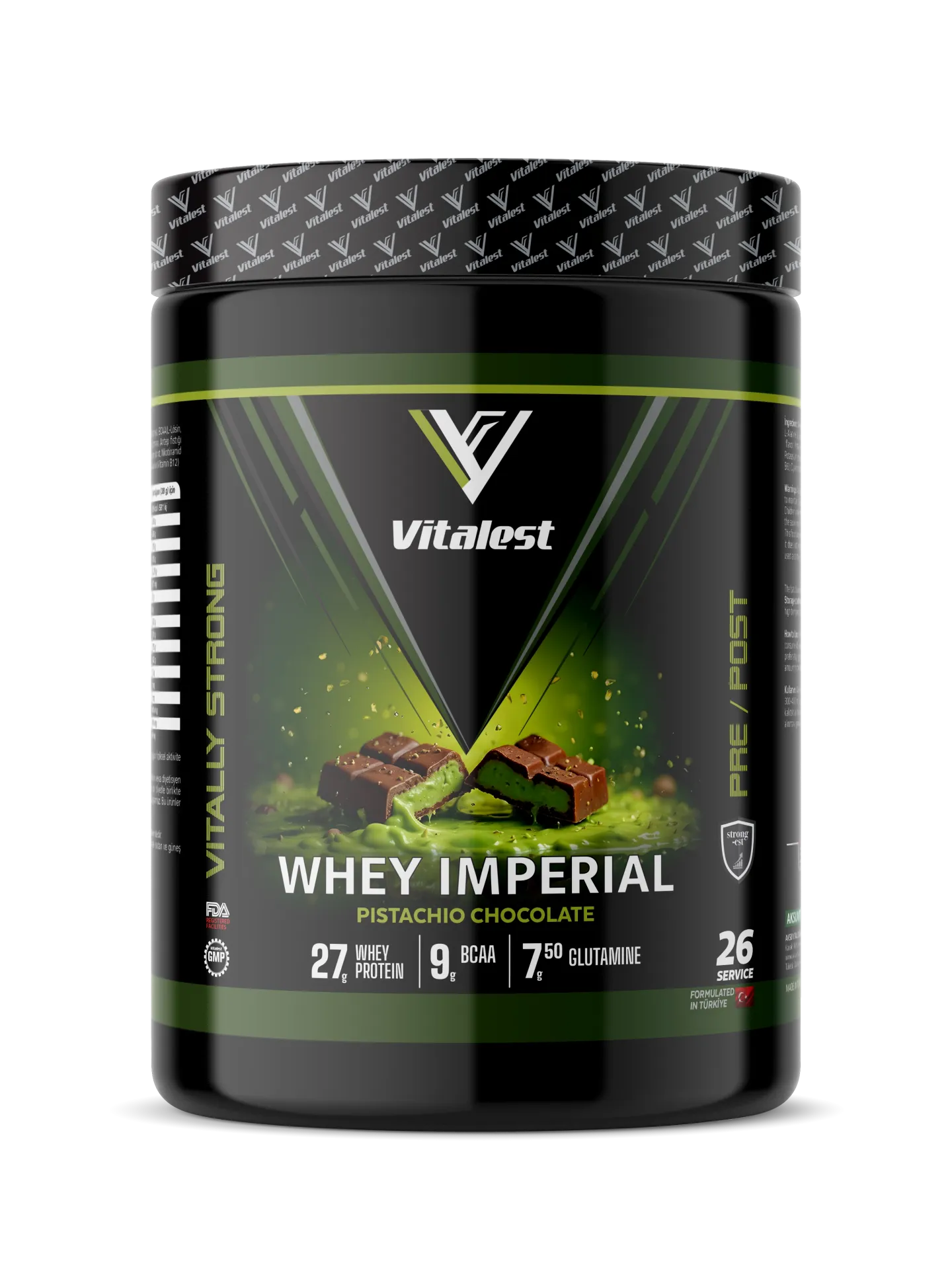 VİTALEST WHEY IMPERIAL 988GR. FISTIKLI ÇİKOLATA