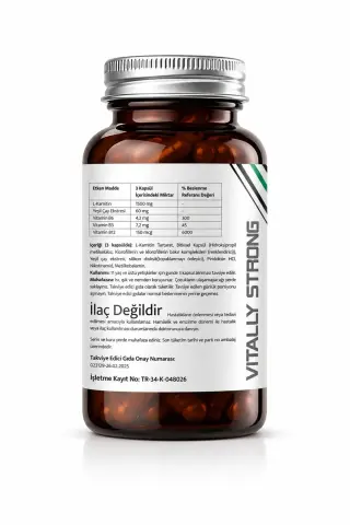 L-Carnitine 60 Kapsül