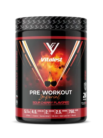 Vitalest Pre Workout 468G. 26 Servis VİŞNE