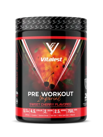 Vitalest Pre Workout 468G. 26 Servis KİRAZ