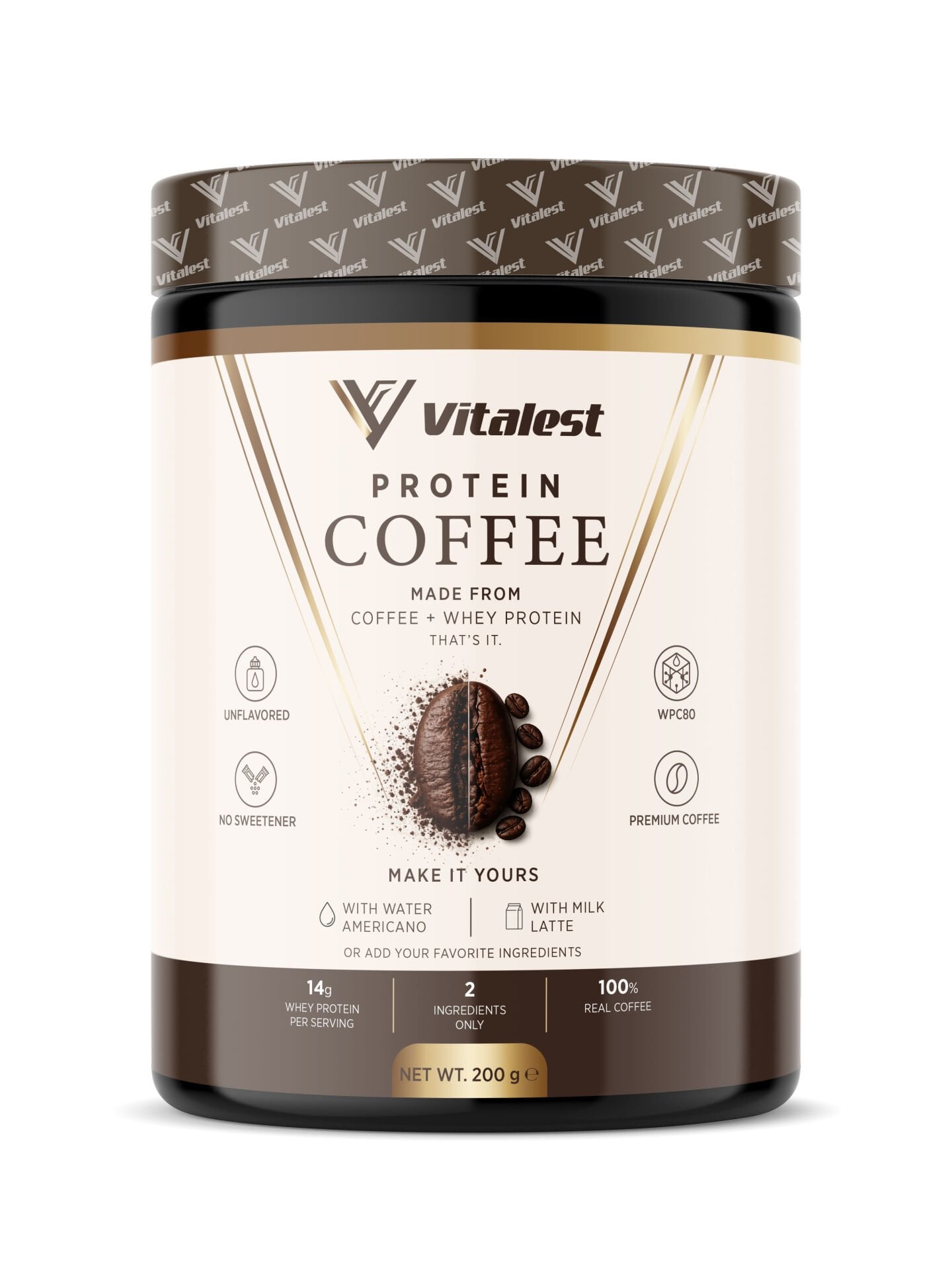 PROTEINLI KAHVE 200 Gr