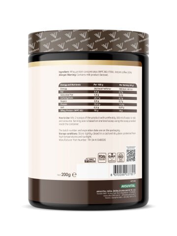 PROTEINLI KAHVE 200 Gr